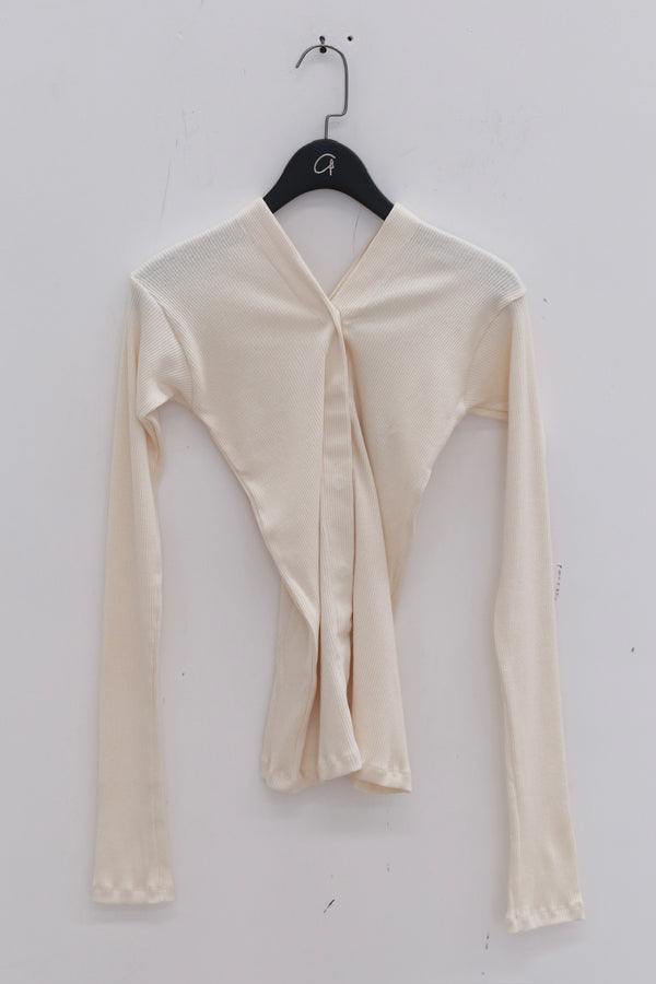 BASERANGE 25 Autumn/Winter Snap Button Cardigan BAS-TOTVCS-RC-SU25-UNDYED